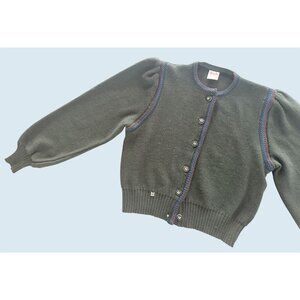 Vintage JULIUS LANG Der Trachtenmeister Austrian Bavarian Sweater Sz S